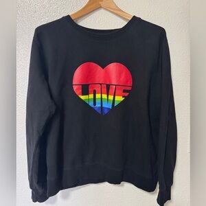 LOVE Crewneck sweatshirt ❤️🧡💛💚💙
